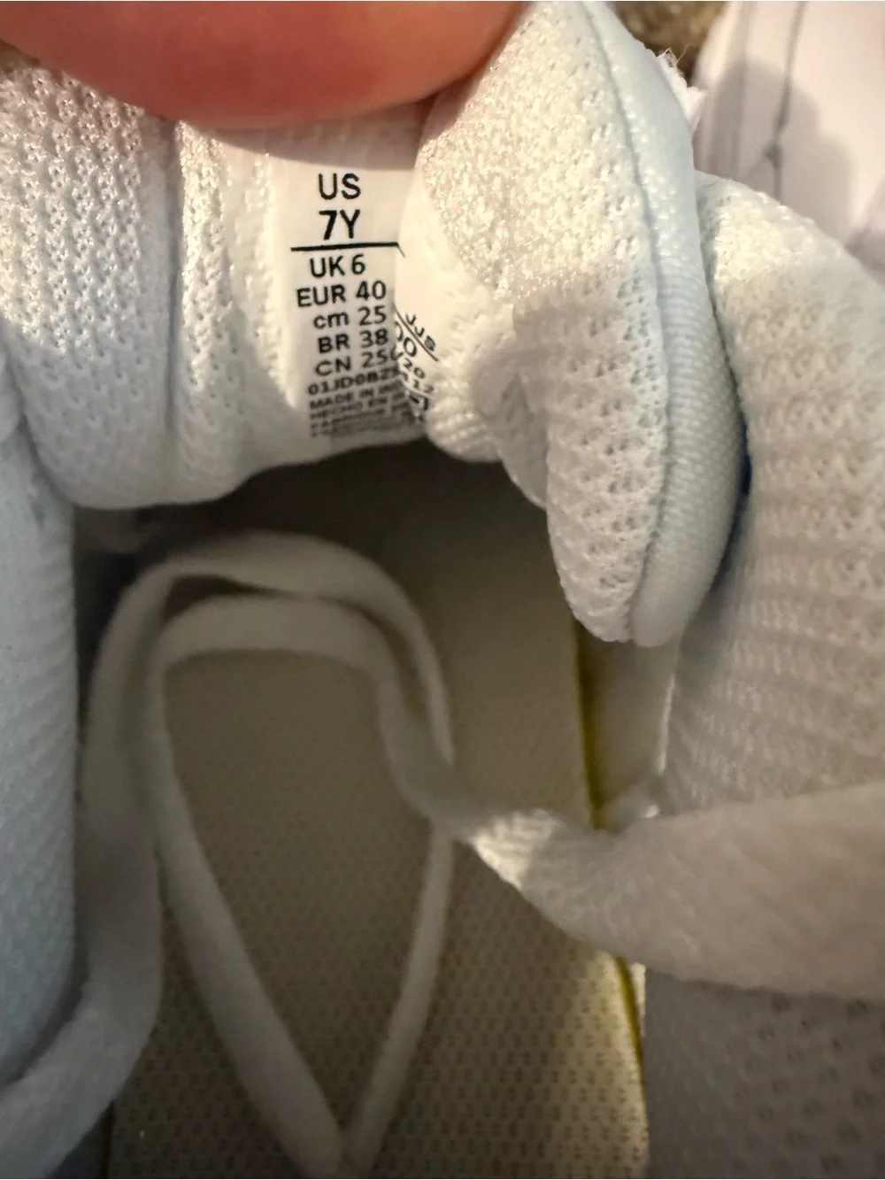 Nike Kids White Low-Top Sneakers
